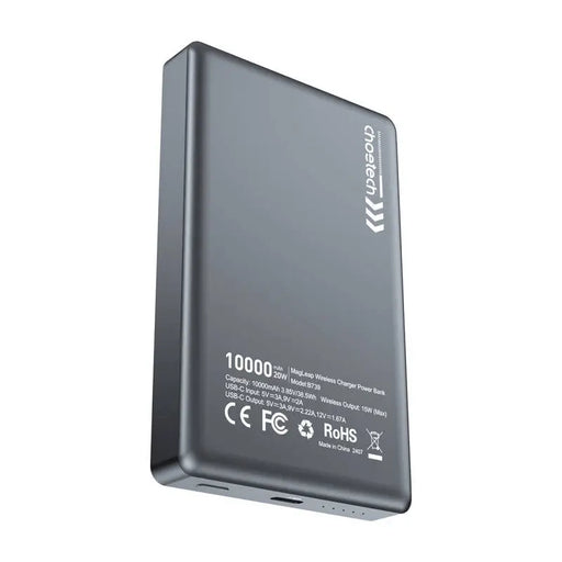 Преносима батерия Choetech B739 10000mAh 20W PD черна