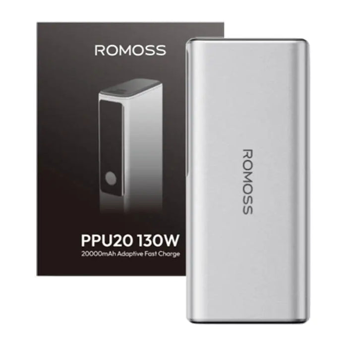 Преносима батерия Romoss PPU20 20000mAh 130W сребриста