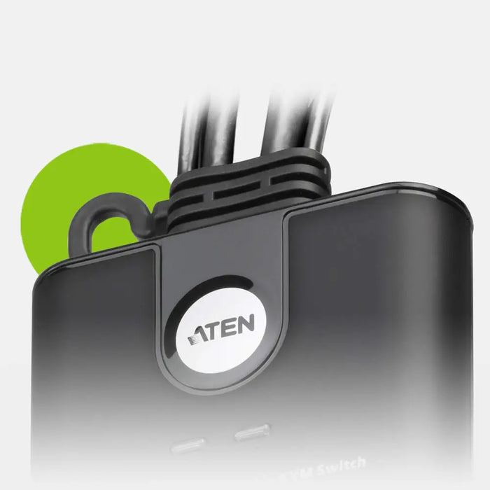 Превключвател KVM ATEN CS22HF Дву портов USB HDMI