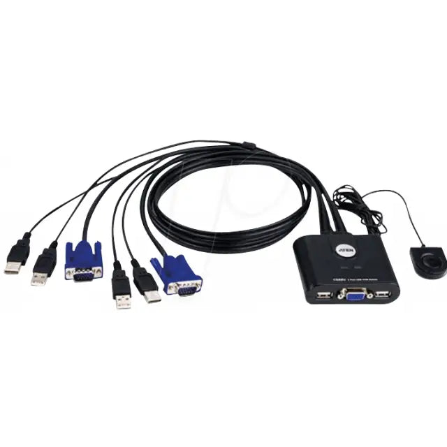 Превключвател KVM ATEN CS22U 2x 1 USB