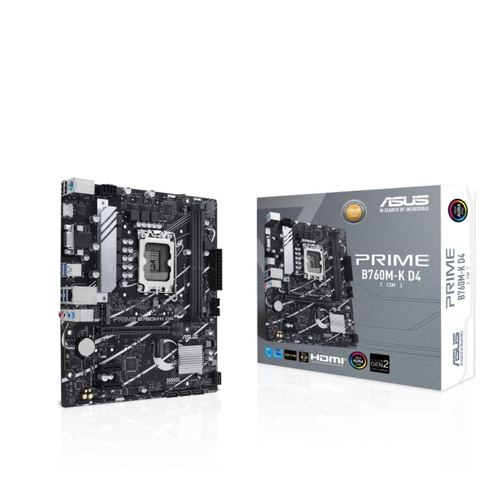 Гейминг дънна платка ASUS PRIME B760M - K