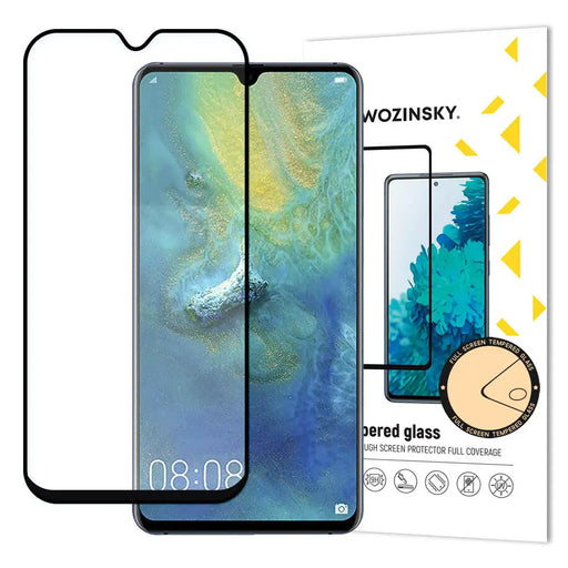 Протектор Wozinsky Full Glue за Huawei Mate 20 черен