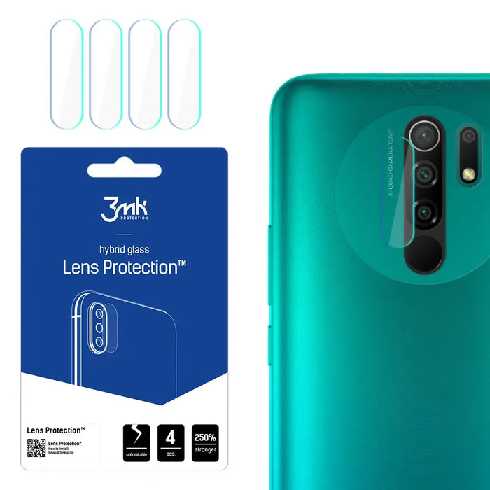 Протектор за камера 3mk Lens Protection™ за Xiaomi Redmi 9