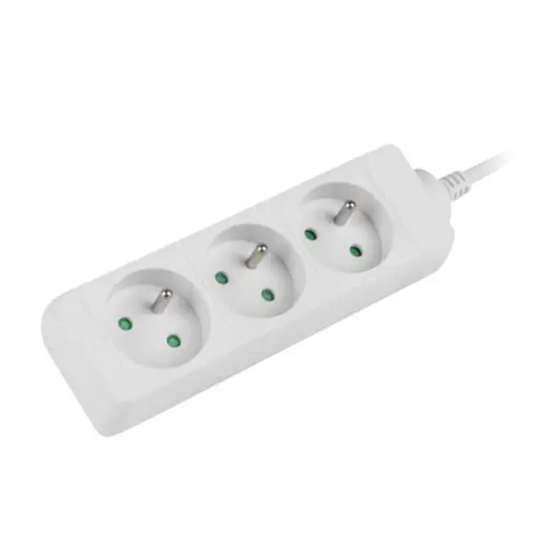 Разклонител Lanberg power strip 1.5m 3 sockets