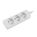 Разклонител Lanberg power strip 1.5m 3 sockets