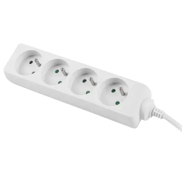 Разклонител Lanberg power strip 1.5m 4 sockets