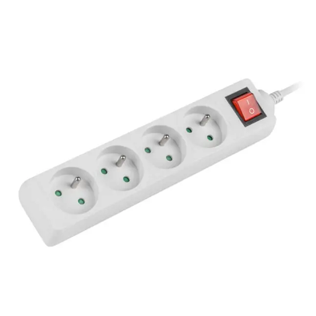 Разклонител Lanberg power strip 1.5m 4 sockets