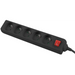 Разклонител Lanberg power strip 3m 5 sockets