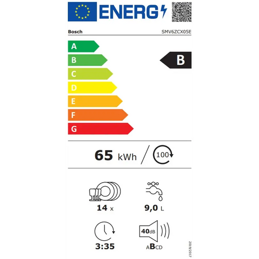 Съдомиялна Bosch SMV6ZCX05E SER6 Intelligent