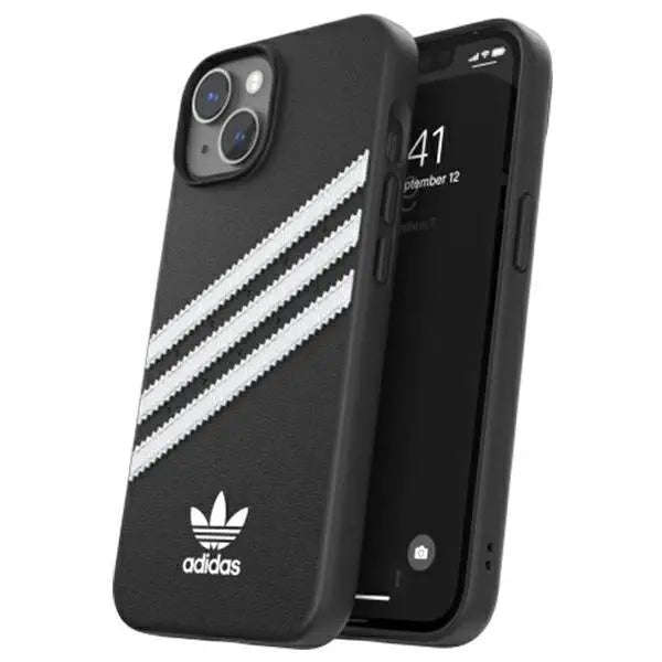 Силиконов калъф Adidas OR Molded за iPhone 14 6.1’’ Черен