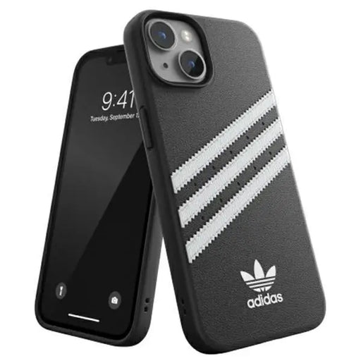 Силиконов калъф Adidas OR Molded за iPhone 14 6.1’’ Черен