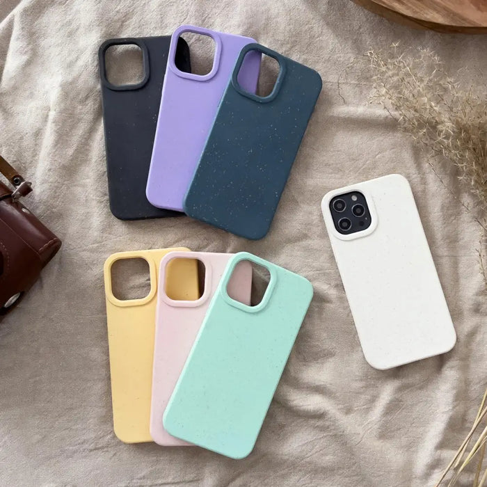 Силиконов кейс Eco Case за iPhone 13 Зелен