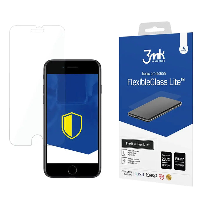 Скрийн протектор 3mk FlexibleGlass Lite™ за iPhone SE