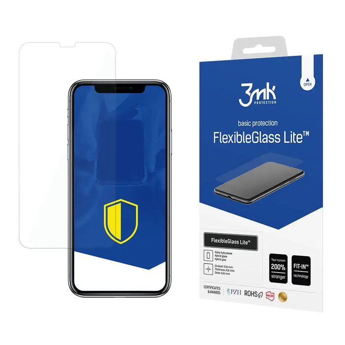 Скрийн протектор 3mk FlexibleGlass Lite™ за iPhone X