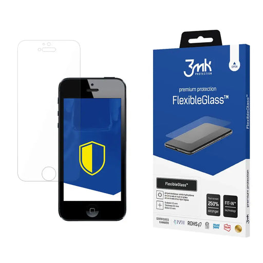 Скрийн протектор 3mk FlexibleGlass™ за iPhone 5 / 5S / SE