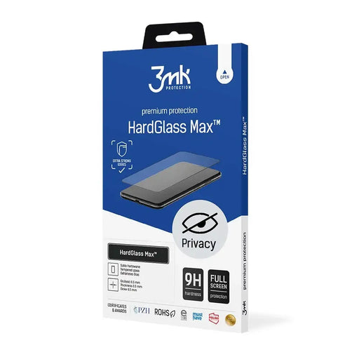 Скрийн протектор 9H 3mk HardGlass Max Privacy™ за iPhone 7