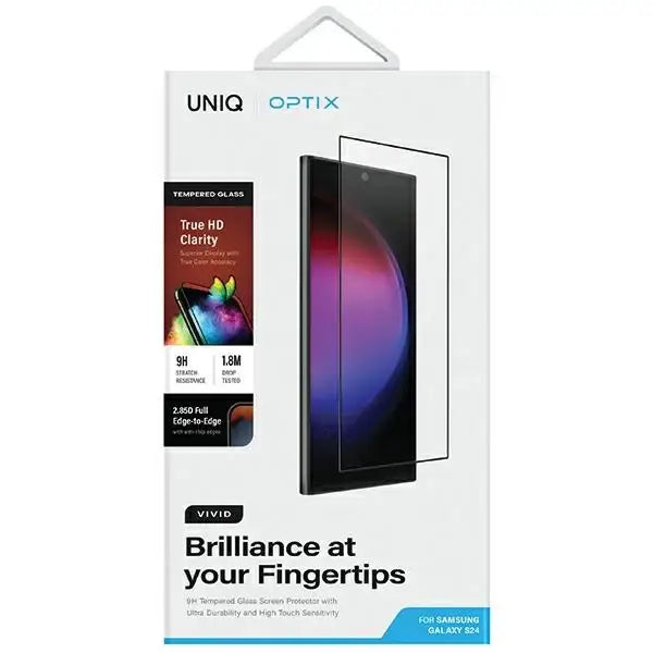 Скрийн протектор Uniq Optix Vivid за Samsung Galaxy S24