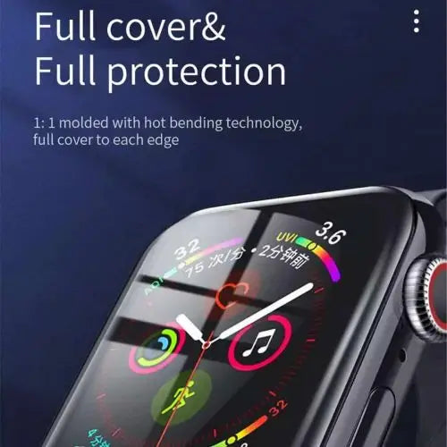 Скрийн протектор WiWU за Apple Watch 42 mm черен