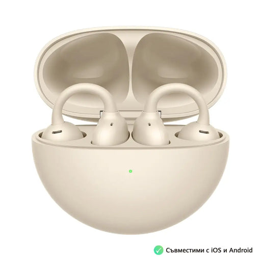 Слушалки Huawei FreeClip Dove-T00 Beige Bluetooth