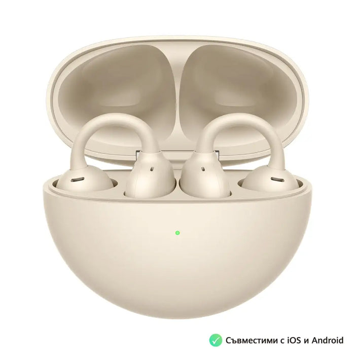 Слушалки Huawei FreeClip Dove-T00 Beige Bluetooth