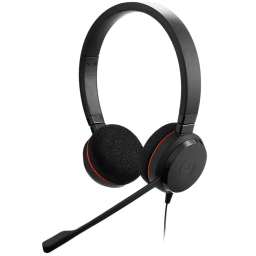 Слушалки Jabra Evolve 20 Stereo Микрофон Черни