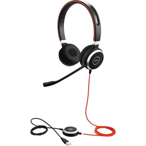 Слушалки Jabra Evolve 40 Stereo Микрофон Черни