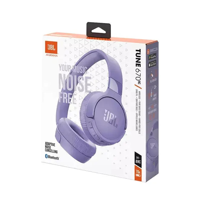 Слушалки JBL T670NC PUR HEADPHONES