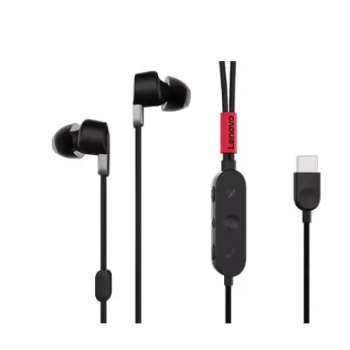 Слушалки Lenovo Go USB-C ANC In-Ear Headphones