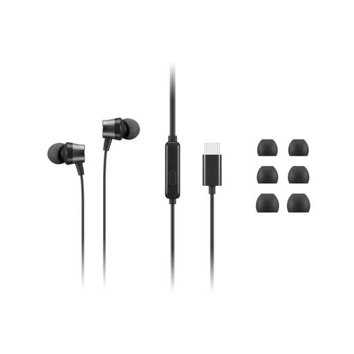 Слушалки Lenovo USB-C Wired In-Ear Headphones