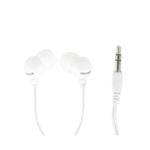 Слушалки MAXELL PLUGZ In-Ear Бял