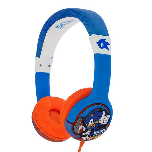Слушалки с кабел за деца OTL Sonic the Hedgehog сини