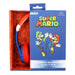 Слушалки с кабел за деца OTL Super Mario синьо-червени