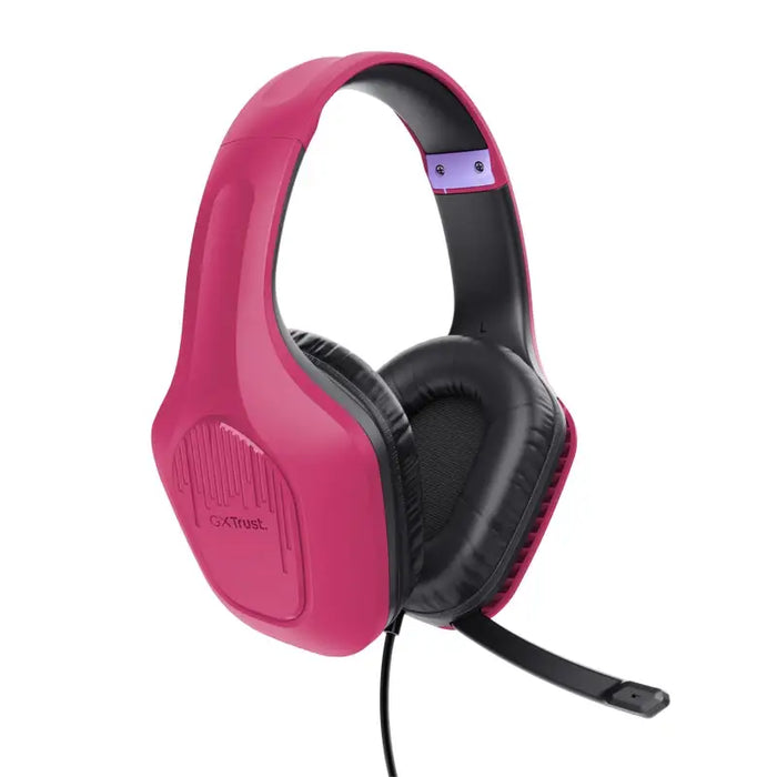 Слушалки TRUST GXT415 Zirox Headset Pink