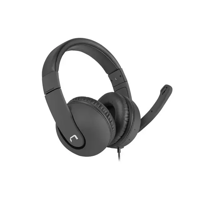 Слушалки Natec Headset Rhea With Microphpne Black