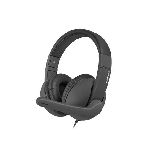 Слушалки Natec Headset Rhea With Microphpne Black