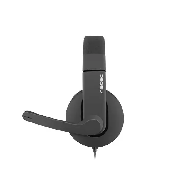 Слушалки Natec Headset Rhea With Microphpne Black