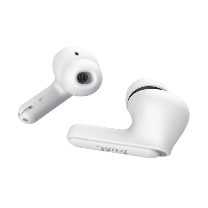 Слушалки TRUST Yavi Bluetooth ENC Earbuds White