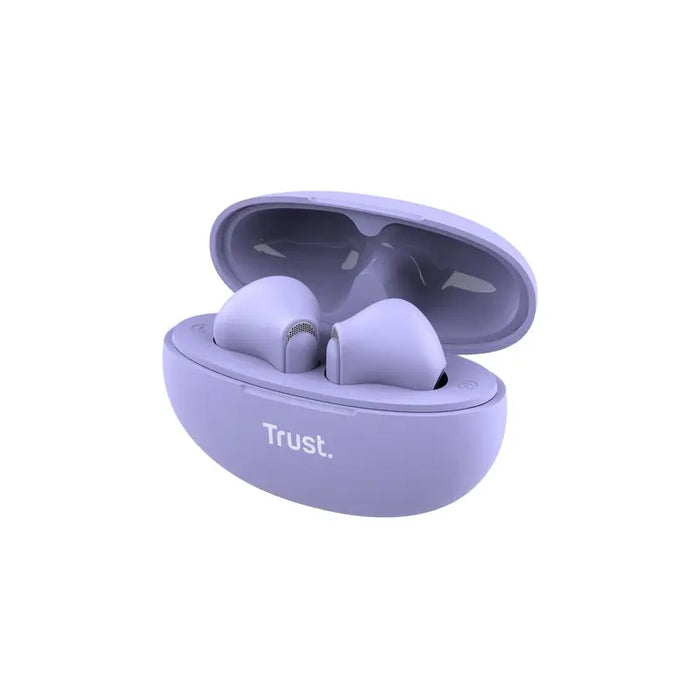 Слушалки TRUST Yavi Bluetooth ENC Earphones Purple