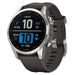 Смарт часовник Garmin Fenix 7S 42mm GPS сребрист / графит