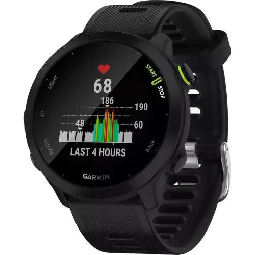 Смарт часовник Garmin Forerunner 55 42mm GPS черен