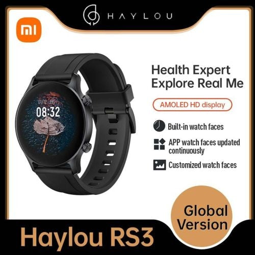 Смарт часовник Haylou RS3 LS04 1.2-Inch AMOLED 230mAh GPS