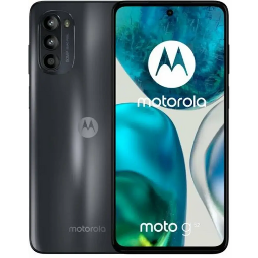 Смартфон Motorola Moto G52 4/128GB Charcoal Grey