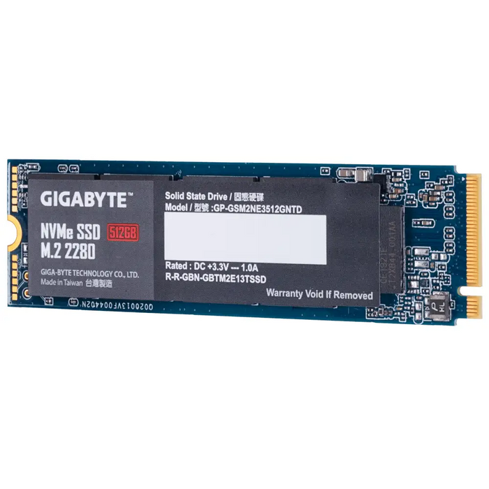 Solid State Drive (SSD) Gigabyte M.2 Nvme PCIe Gen 3 SSD