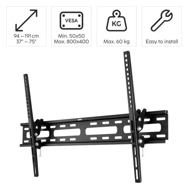 Стенна стойка за TV HAMA Tilt 165 см 75’ до 60кг