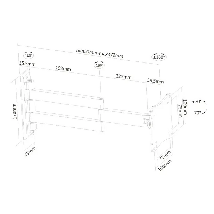 Стойка Neomounts by NewStar Flat Screen Wall Mount (3