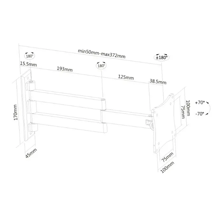 Стойка Neomounts by NewStar Flat Screen Wall Mount (3