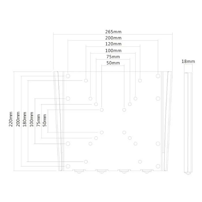 Стойка Neomounts by NewStar Flat Screen Wall Mount