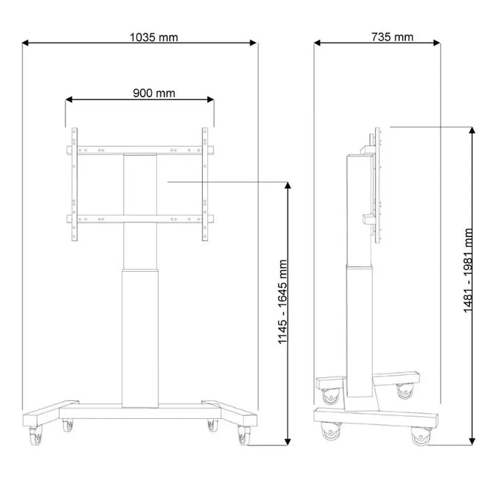 Стойка Neomounts by NewStar Motorised Mobile Floor