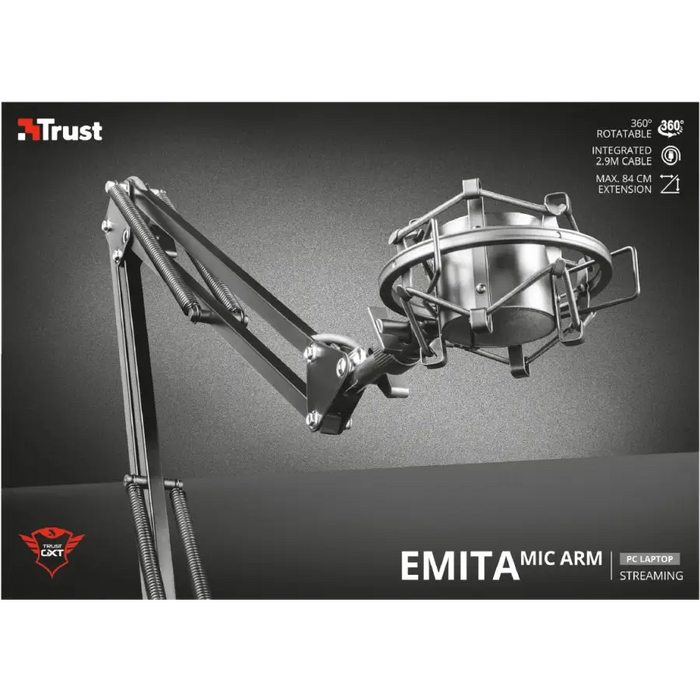 Стойка TRUST GXT 253 Emita Microphone Arm