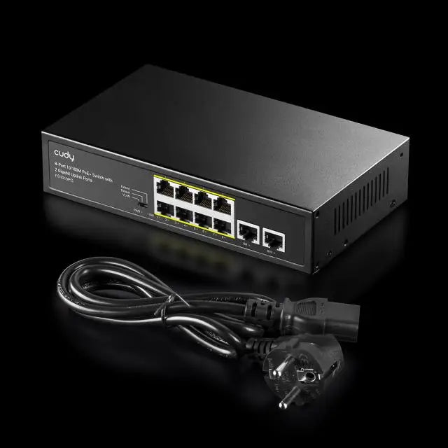 Суич Cudy FS1010PG 8 портов 10/100 PoE + Switch